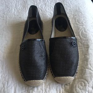 Michael Kors Black Pixie Fine Espadrille Shoe